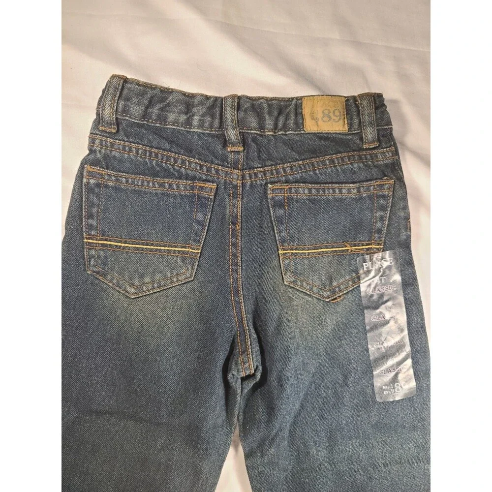 The Children's Place Boys 4T Classic Straight Leg Blue Denim Jeans NWT